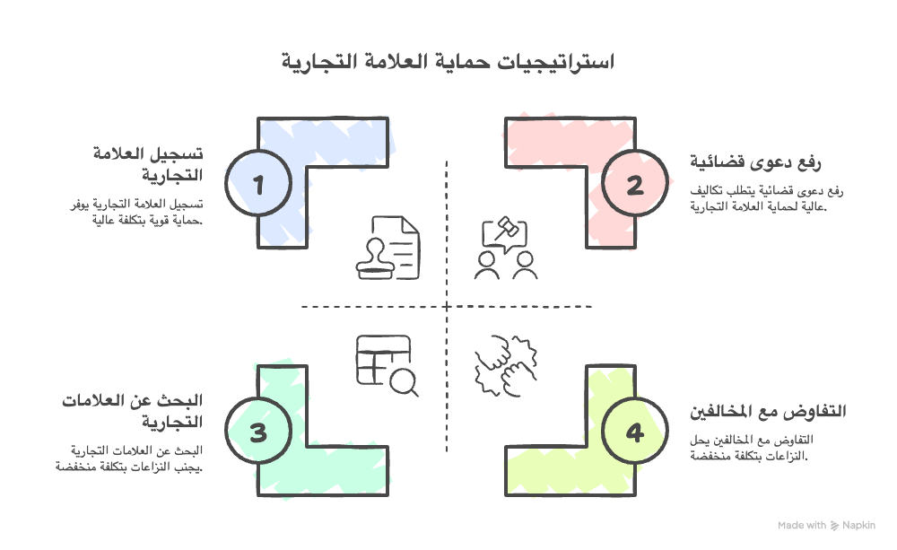 توصيات استراتيجية لحماية العلامة التجارية