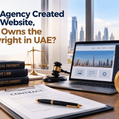 Website copyright ownership in the UAE