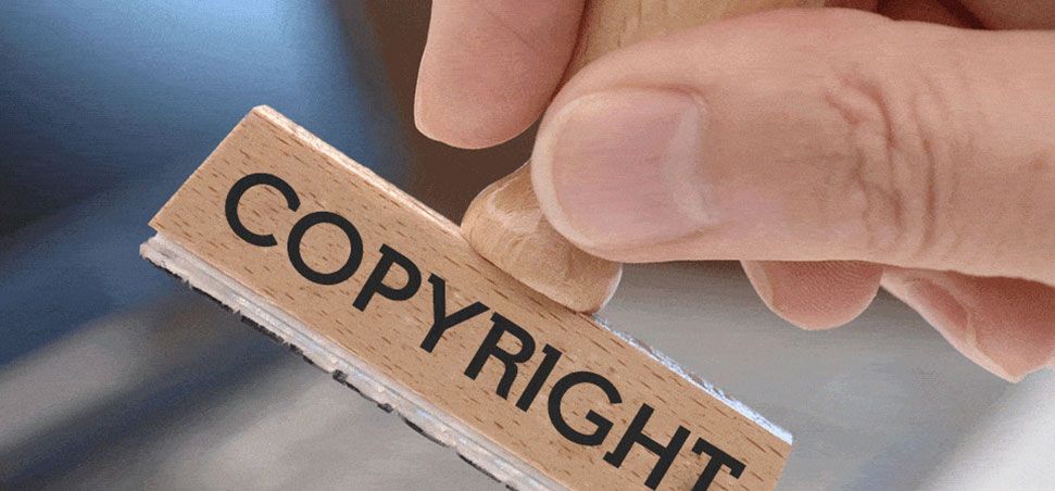 Copyright registration banner
